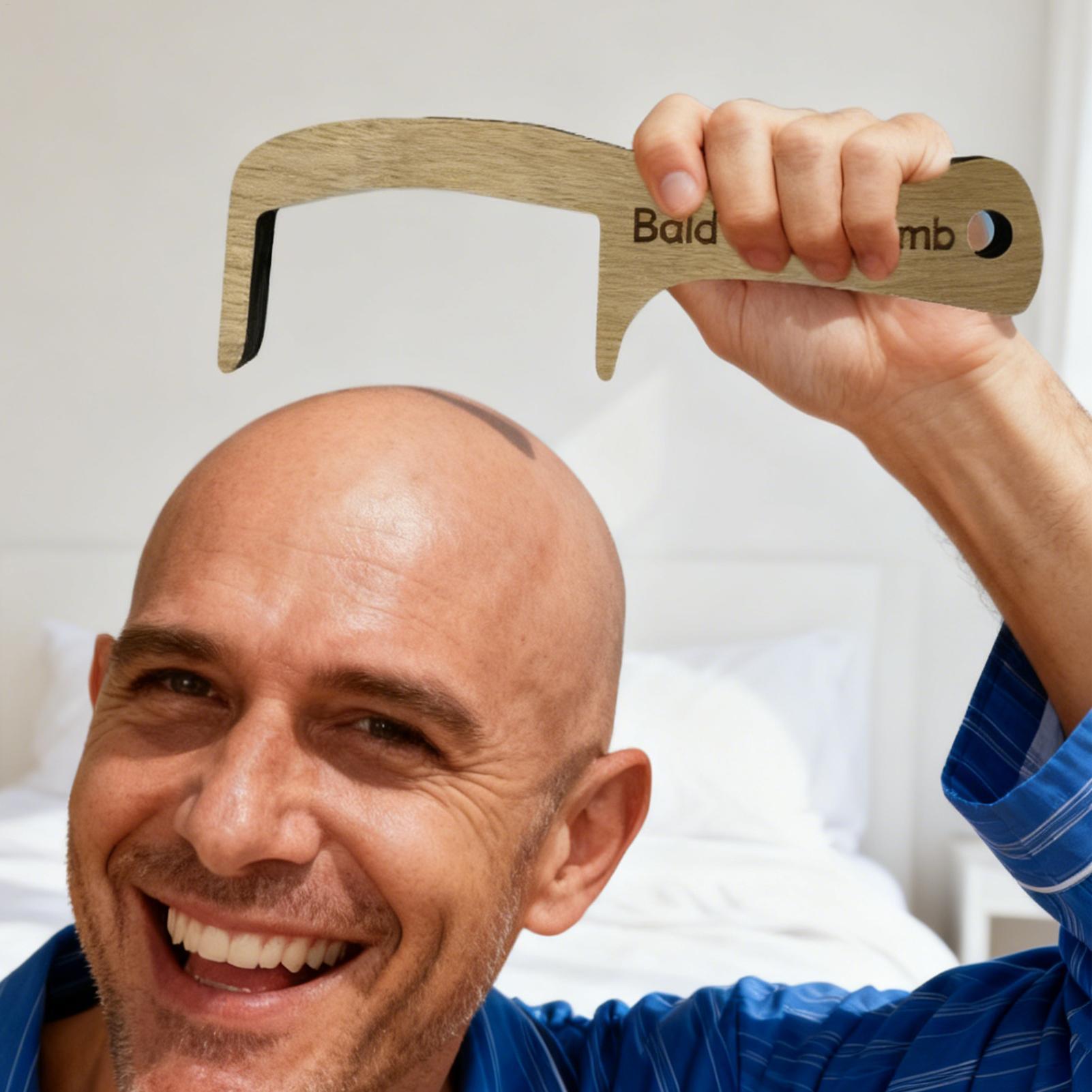 Bald Man Comb Funny Prank Groo - Men'S Grooming Product のレビューと価格