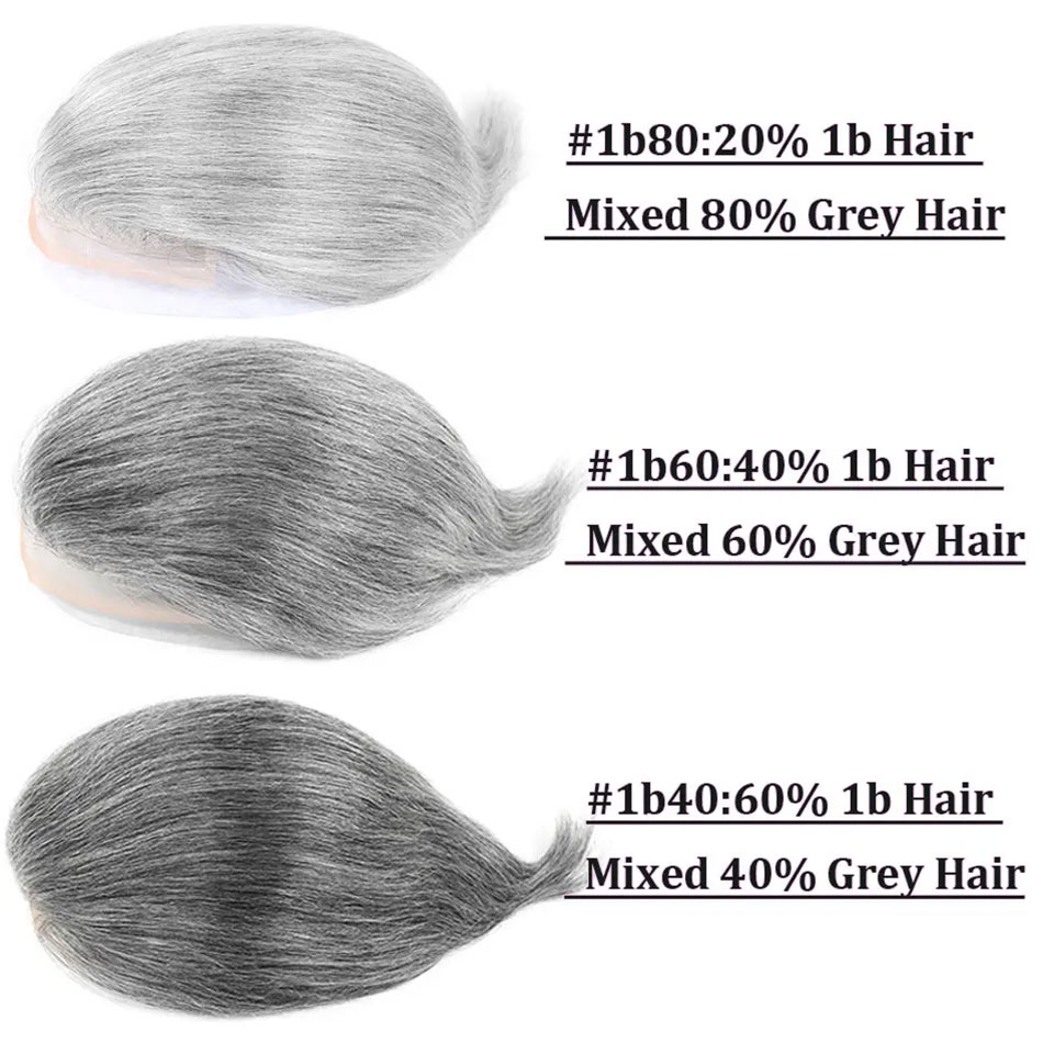 #1B80 Grey Men Toupee Human Ha - Men'S Grooming Tape のレビューと価格
