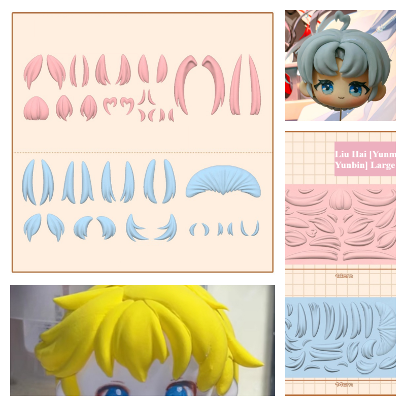 Clay Bangs Silicone Mold Handm - Pomade Hair Clay のレビューと価格