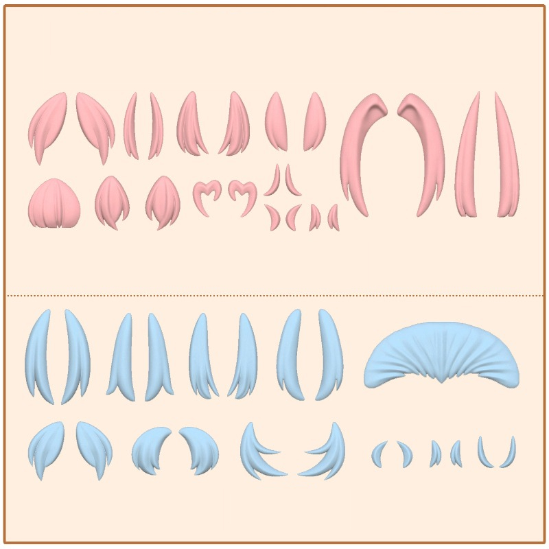 Clay Bangs Silicone Mold Handm - Pomade Hair Clay のレビューと価格