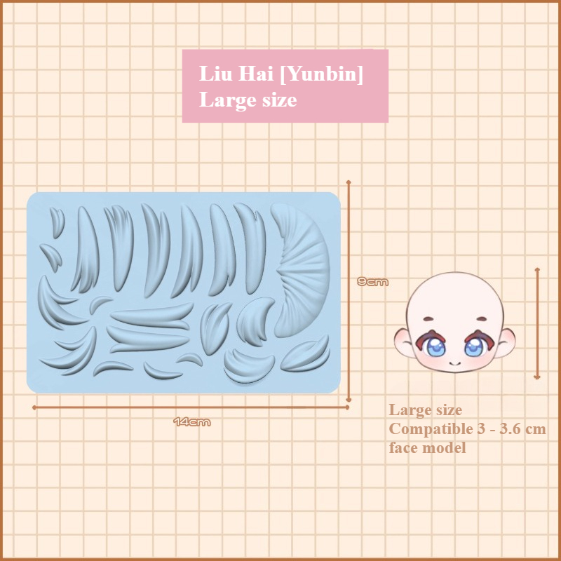 Clay Bangs Silicone Mold Handm - Pomade Hair Clay のレビューと価格