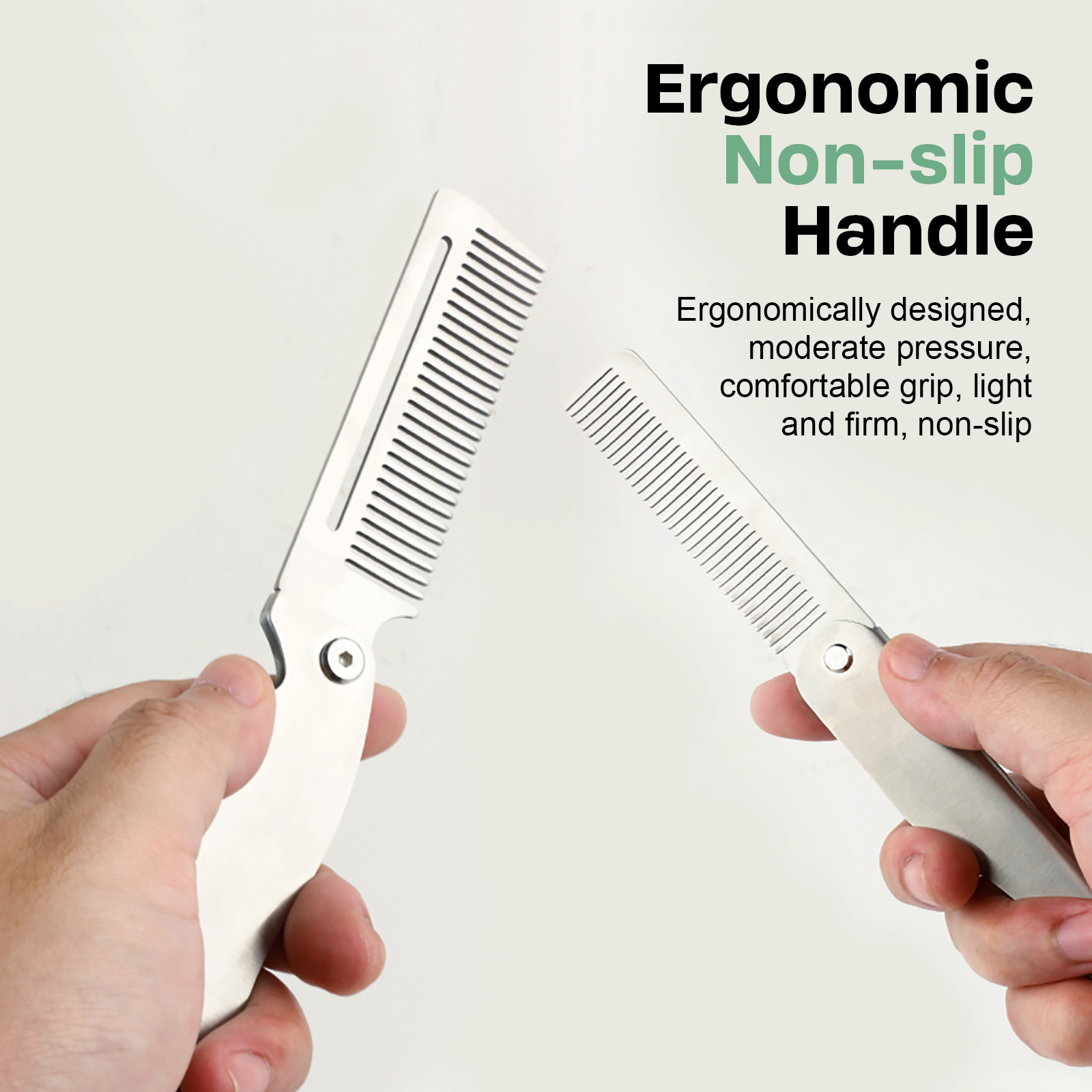 NEW Folding Stainless Steel Co - Men'S Grooming Oil のレビューと価格