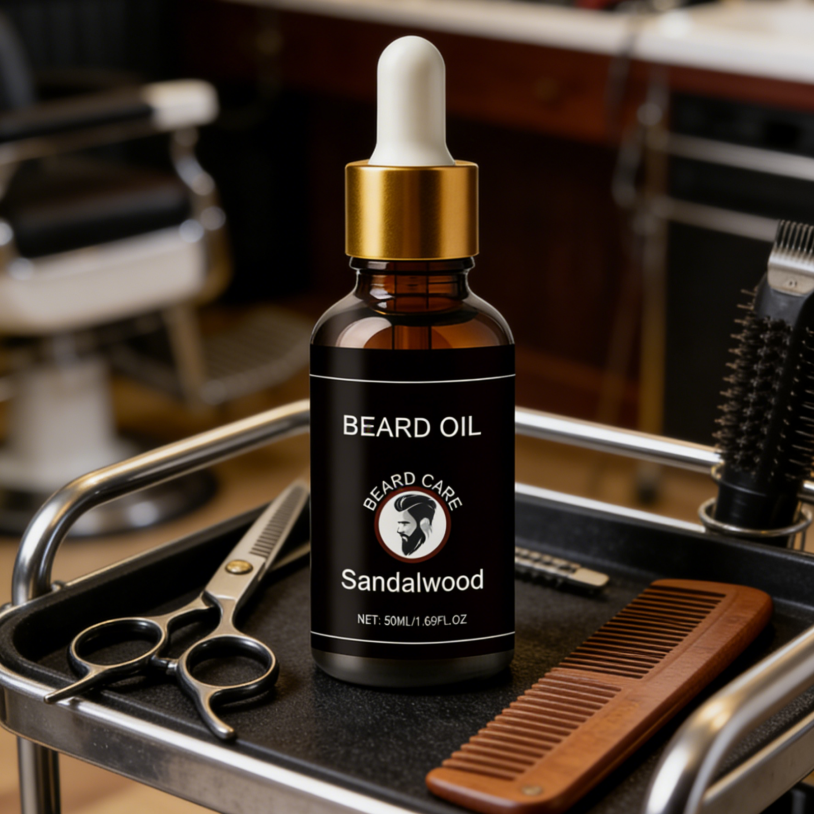 Men's Sandalwood Beard Oil Add - Men'S Grooming Oil のレビューと価格