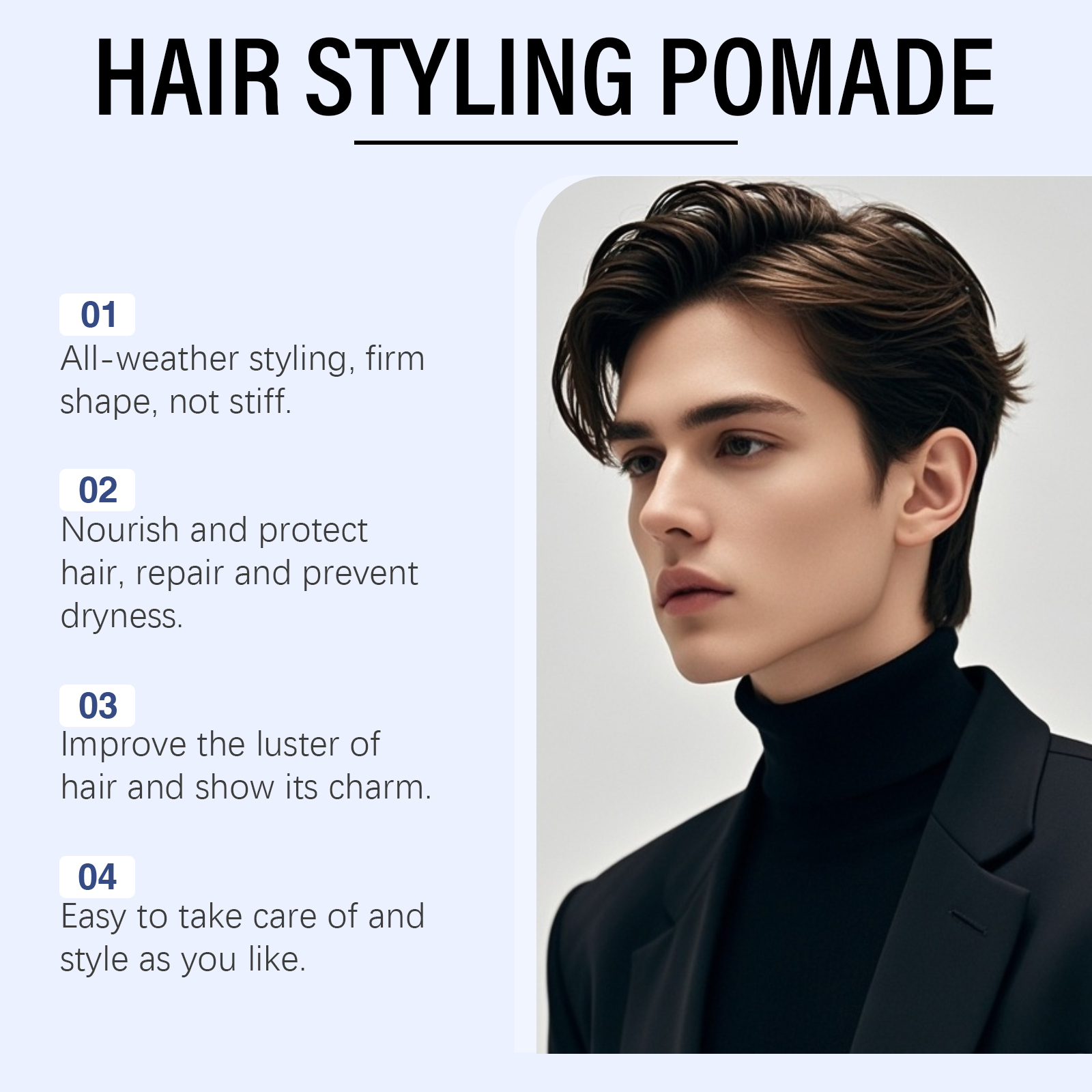 Mens Hair Clay Strong Hold Mat - Pomade Hair Clay のレビューと価格