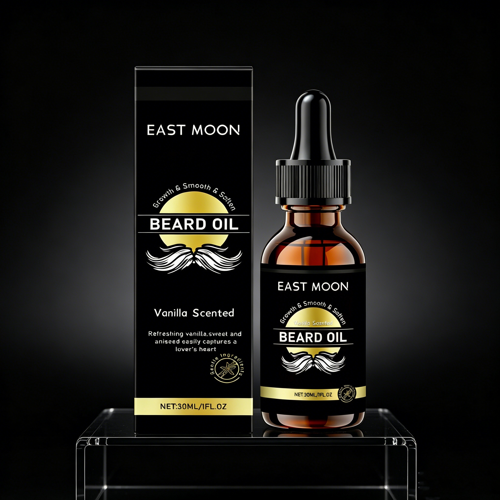 East Moon Argan Oil Men Beard  - Men'S Grooming Oil のレビューと価格
