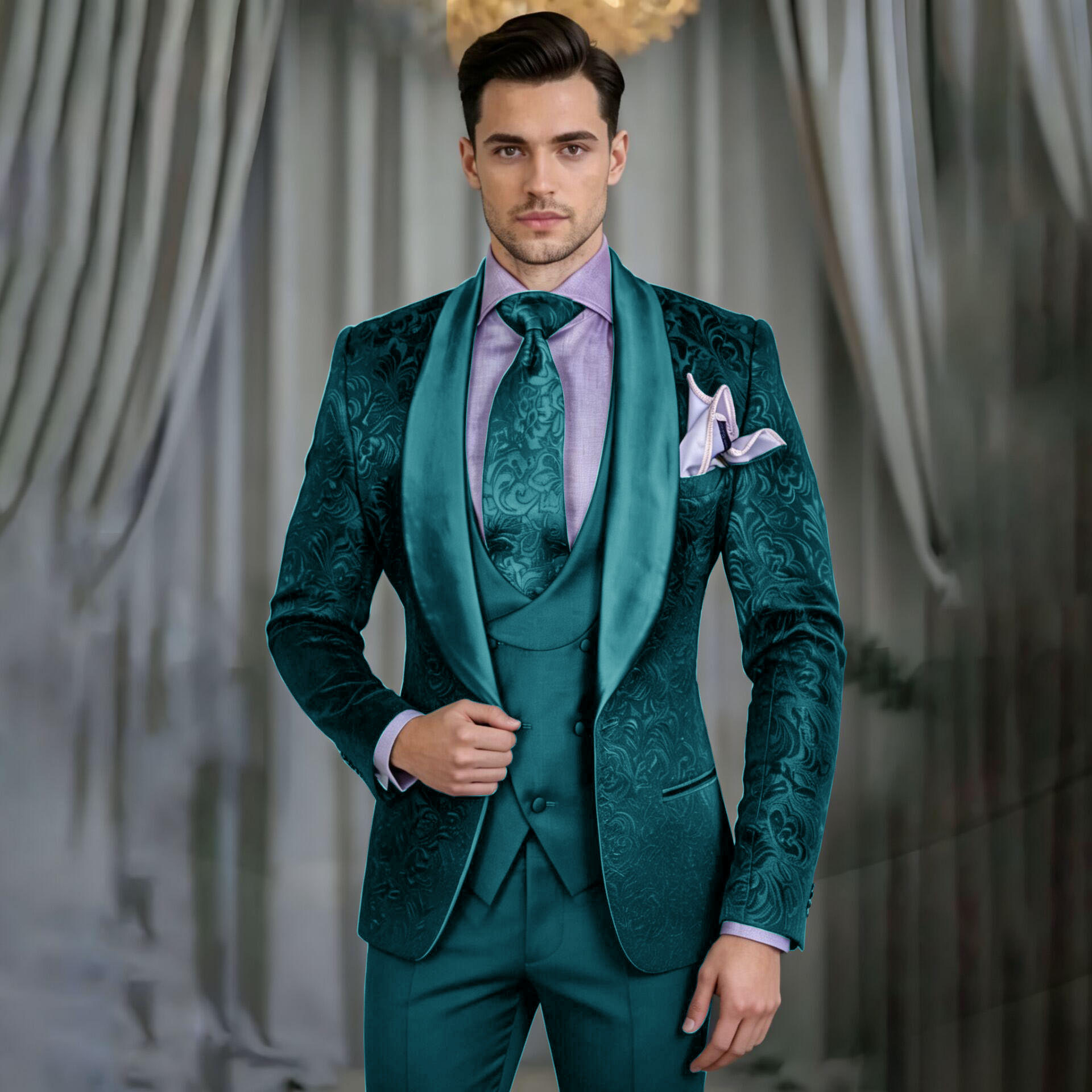 2026 Men Suit Sets Formal Banq - Men'S Grooming Oil のレビューと価格