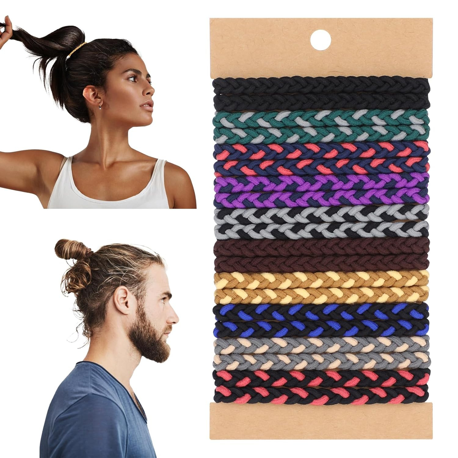 10pcs Boho Hair Ties Bracelets - Men'S Grooming Tape のレビューと価格