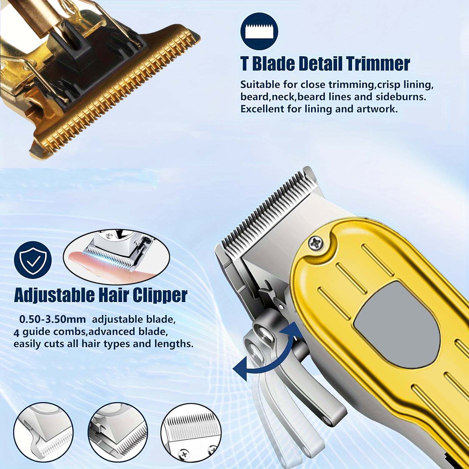 2 in 1 Electric Hair Clipper & - Men'S Grooming Product のレビューと価格