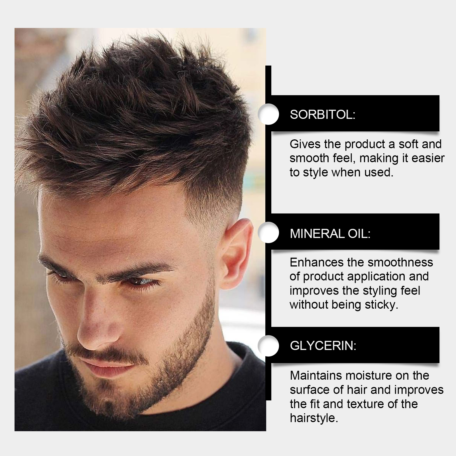 Men Hair Clay 100g Matte Finis - Pomade Hair Clay のレビューと価格