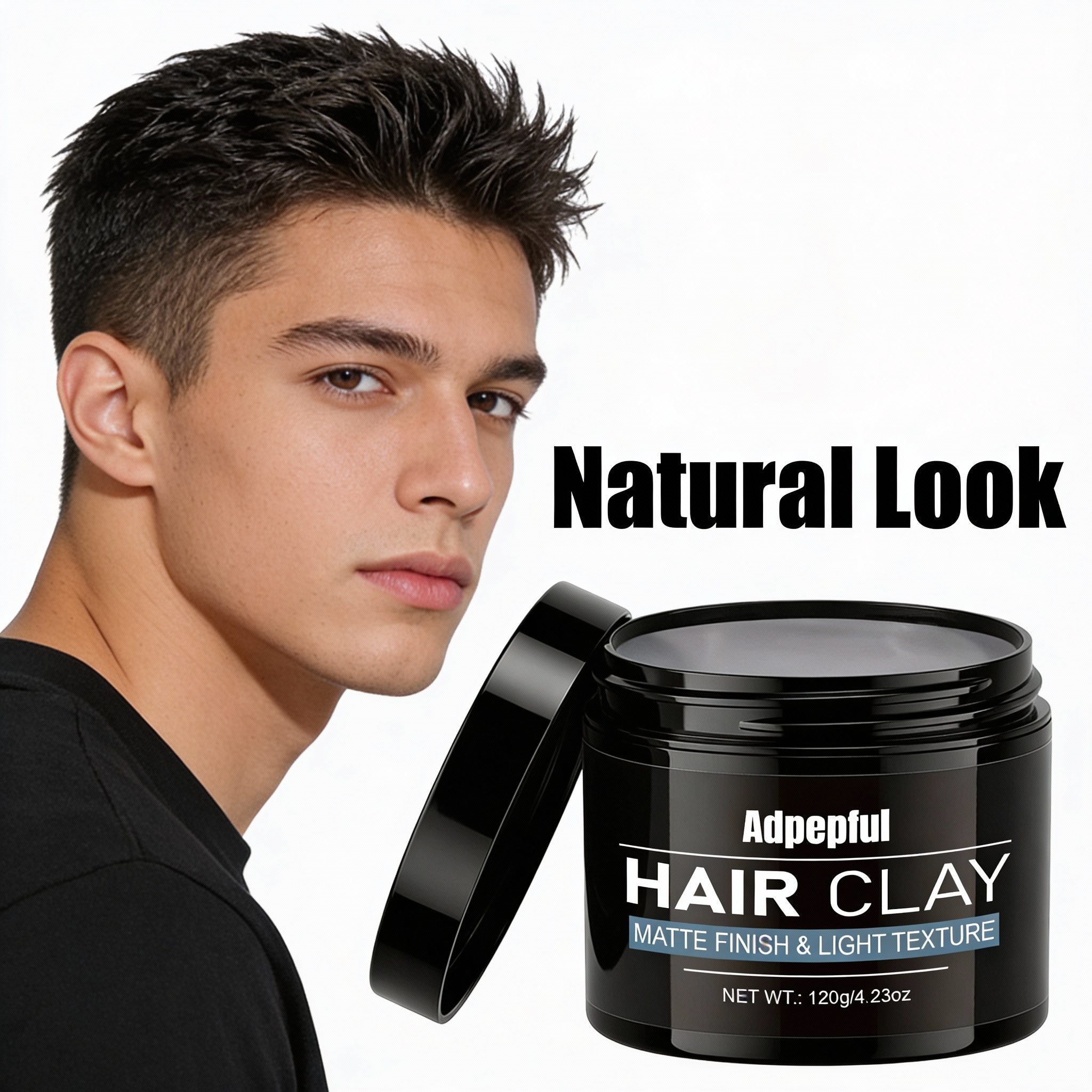 Adglamful Matte Styling Clay 1 - Pomade Hair Clay のレビューと価格