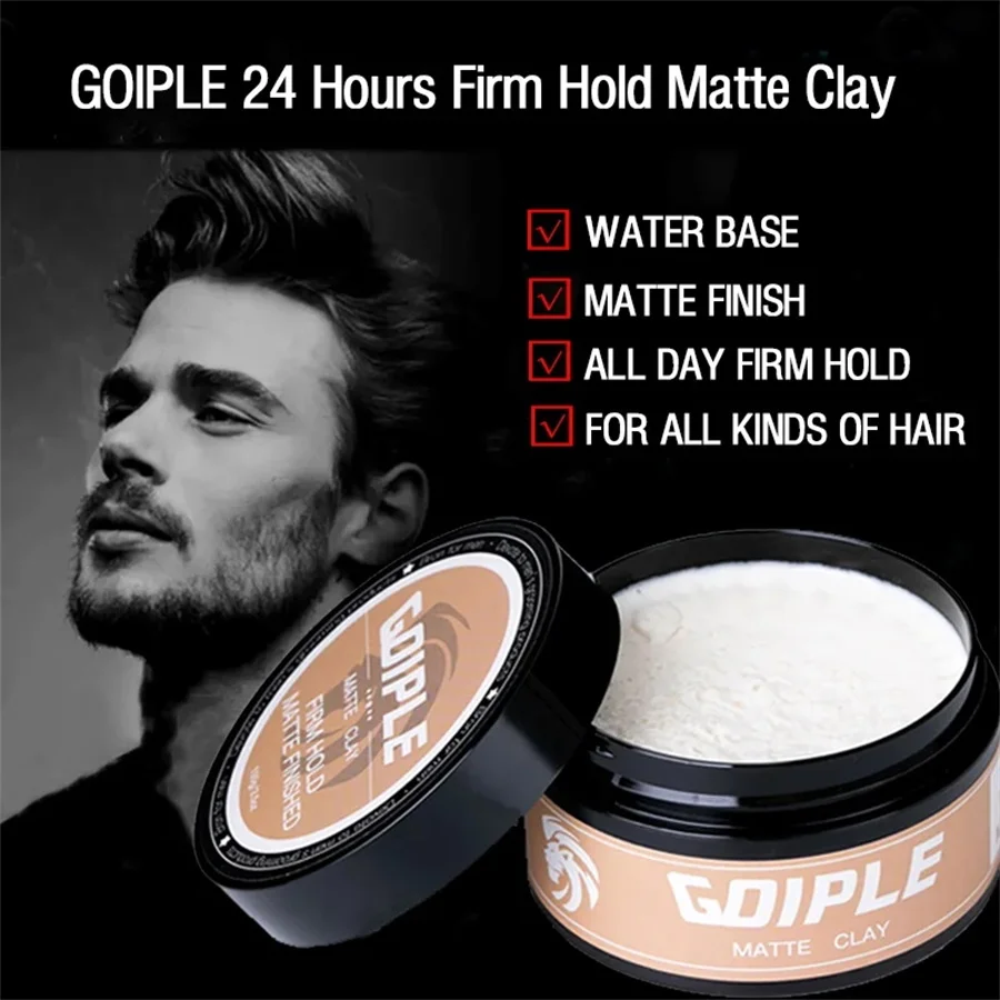 GOIPLE All-Day Strong Hold Mat - Pomade Hair Clay のレビューと価格