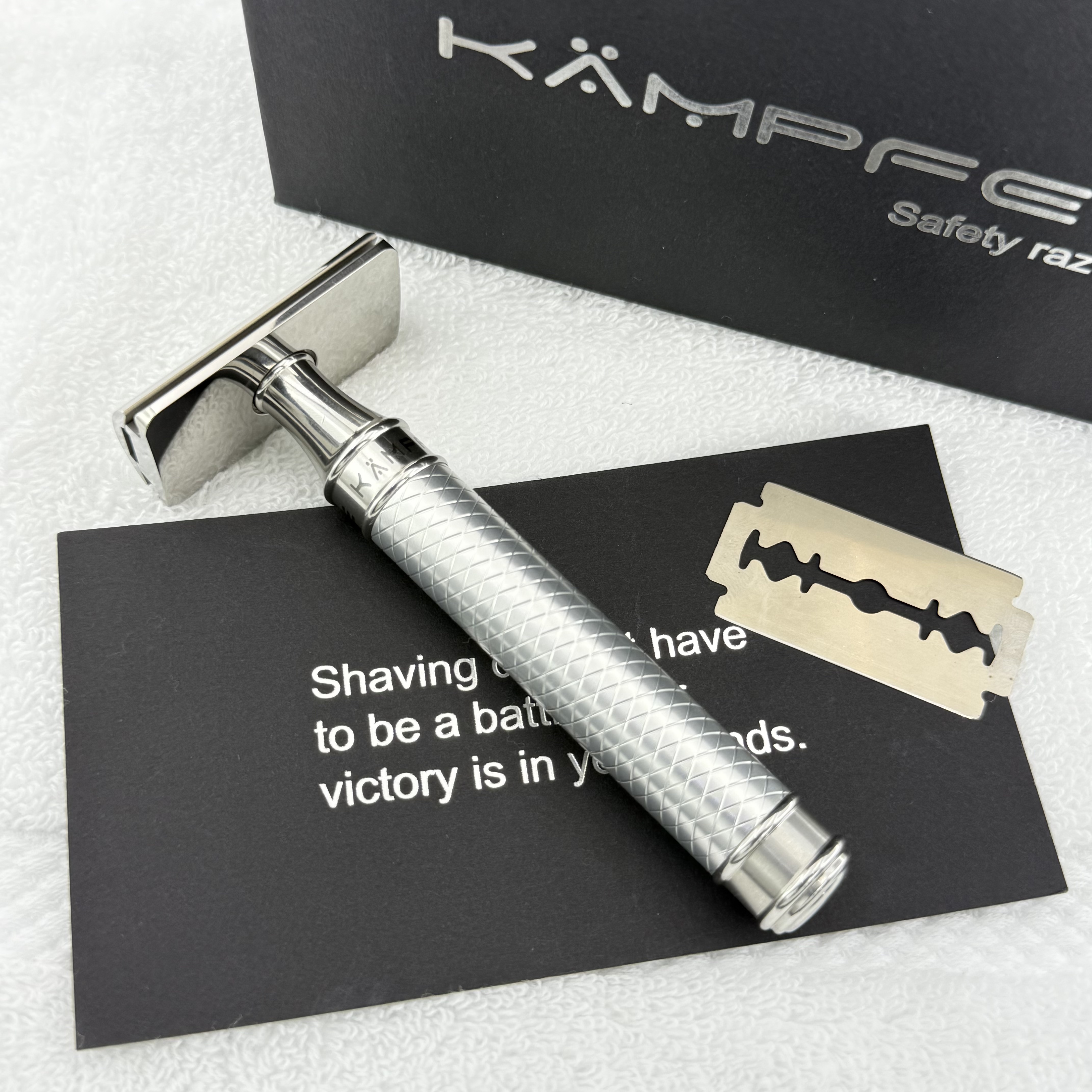 KAMPFE Titanium polished Manua - Men'S Grooming Underarm のレビューと価格