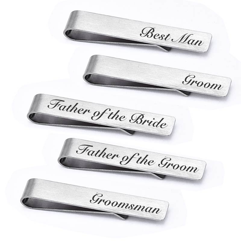 1 Piece Men's Tie Clip Stainle - Men'S Grooming Product のレビューと価格