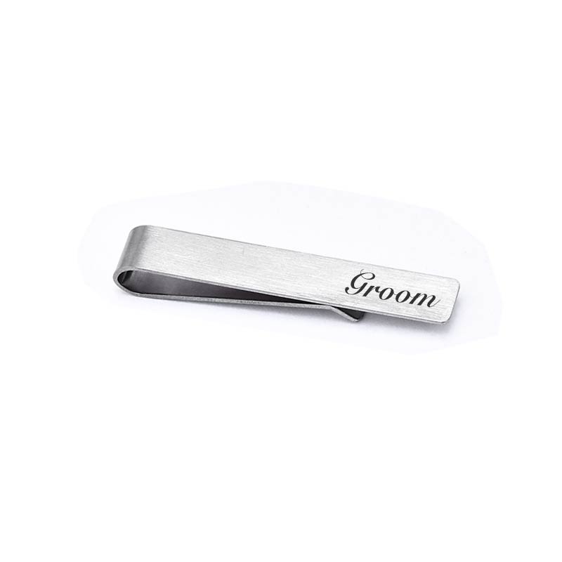 1 Piece Men's Tie Clip Stainle - Men'S Grooming Product のレビューと価格