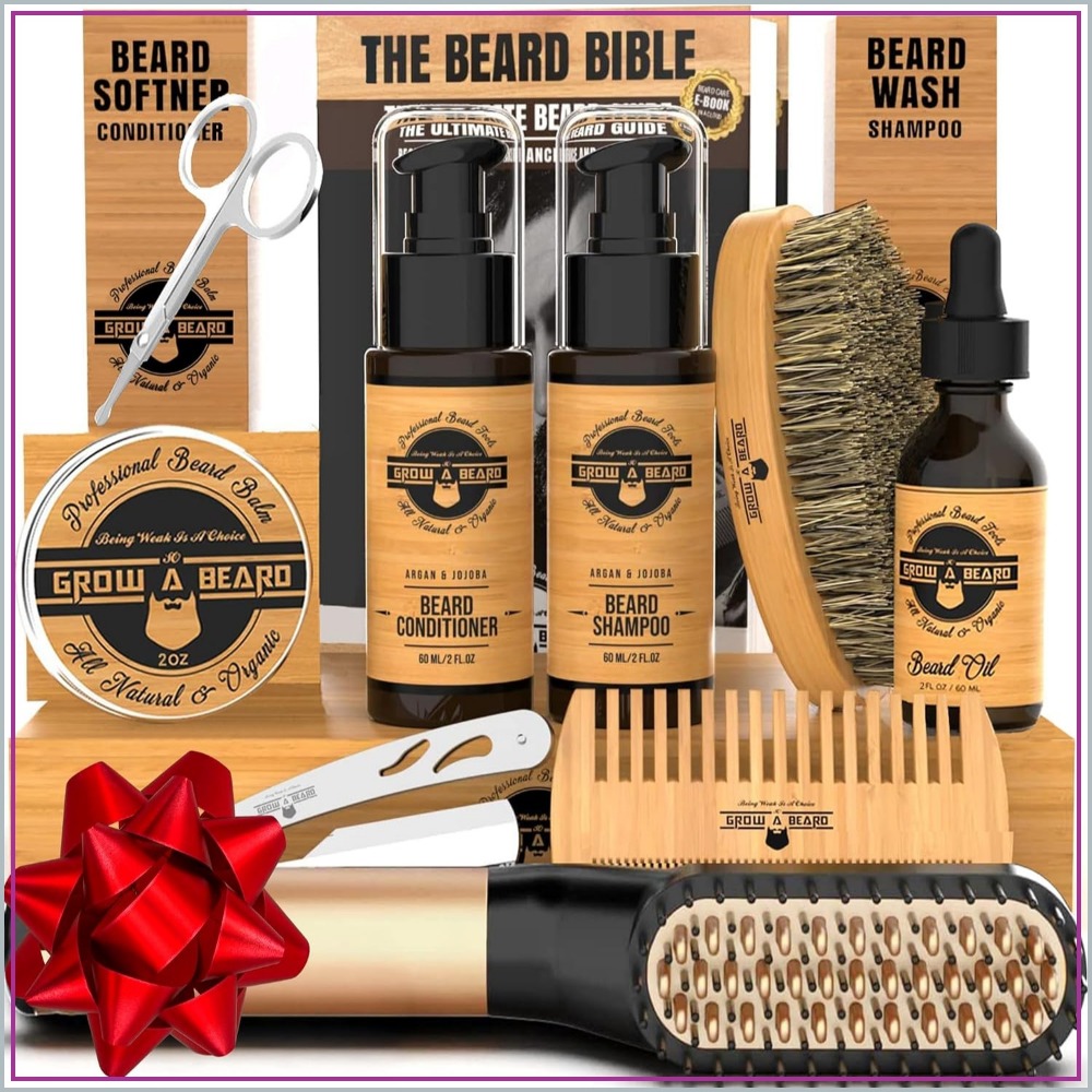 Complete Beard Grooming Kit wi - Men'S Grooming Oil のレビューと価格
