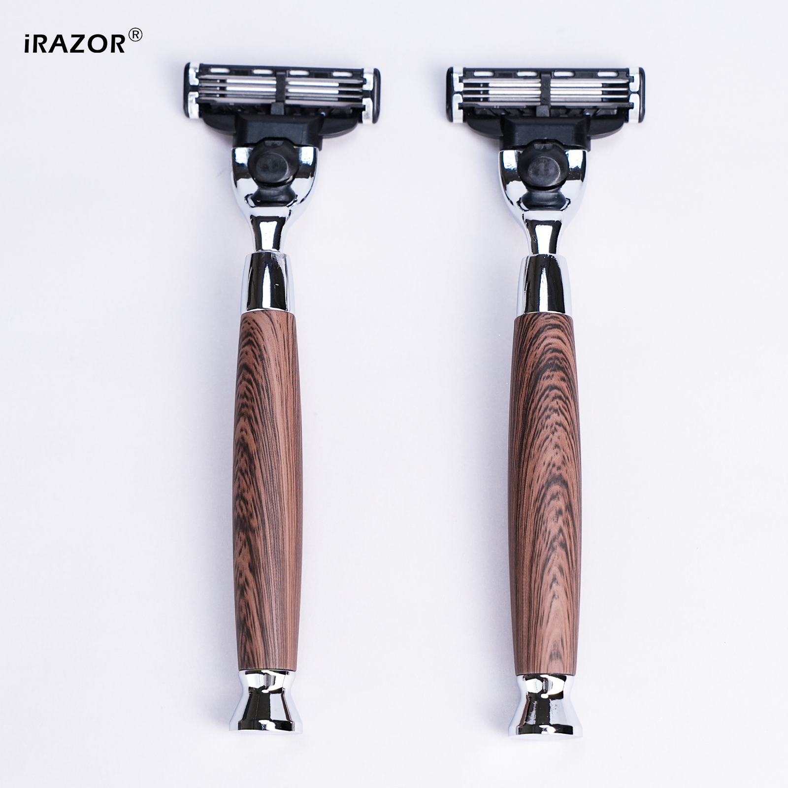 iRAZOR Classic Wood Grain Shav - Men'S Grooming Underarm のレビューと価格