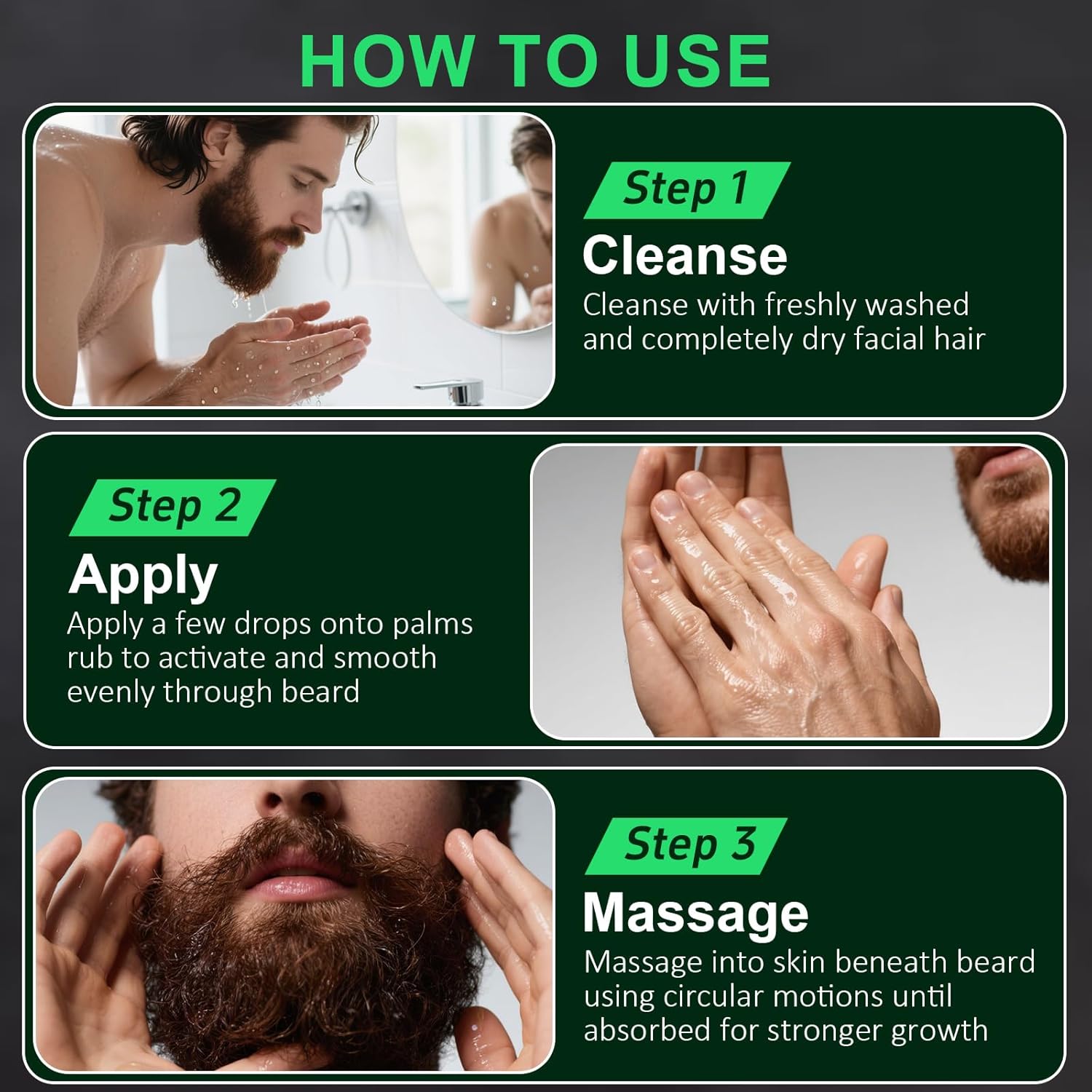 30ml Beard Growth Oil Serum Fo - Men'S Grooming Oil のレビューと価格