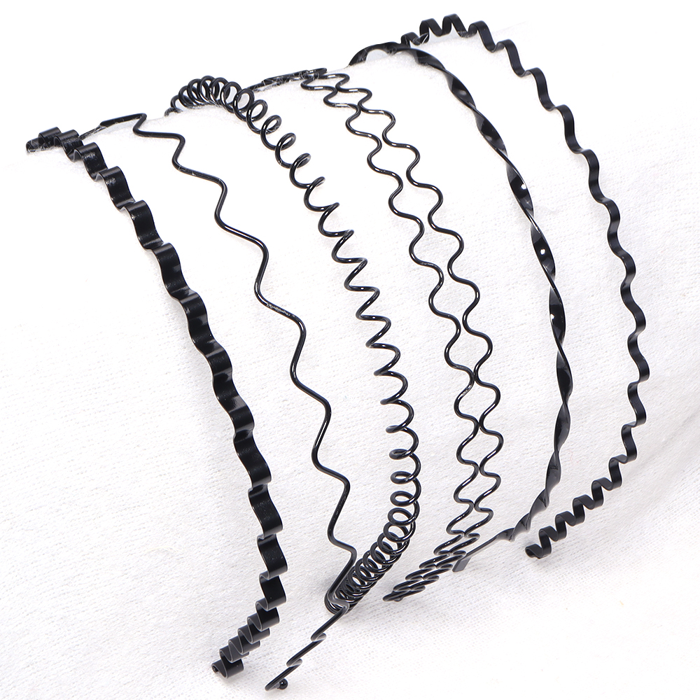 6pcs Fashion Metal Hair Band B - Men'S Grooming Tape のレビューと価格