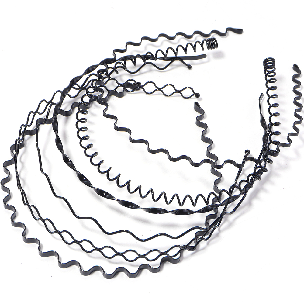 6pcs Fashion Metal Hair Band B - Men'S Grooming Tape のレビューと価格